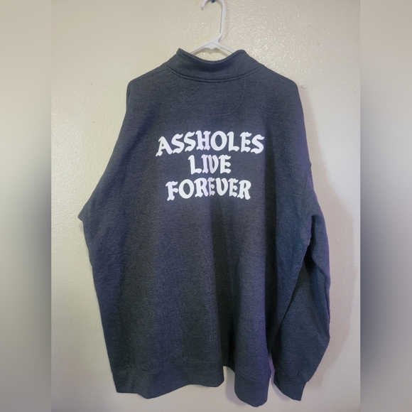 Gray ALF Quarter Zip Up - Picture 2 of 2